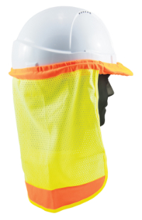 ON SITE SAFETY NECK FLAP - NEON YELLOW 